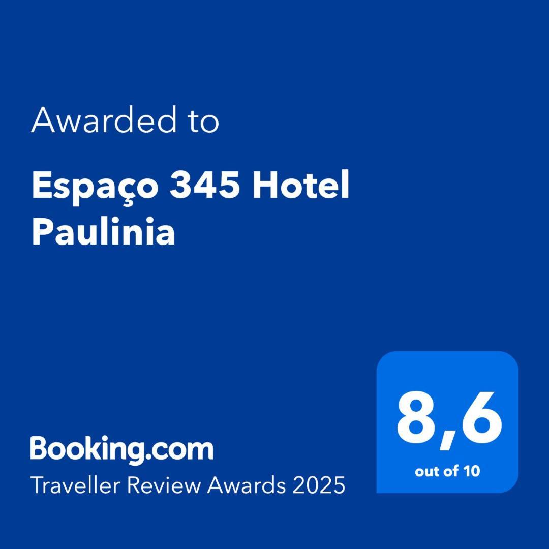 Espaco 345 Hotel Paulinia Bagian luar foto